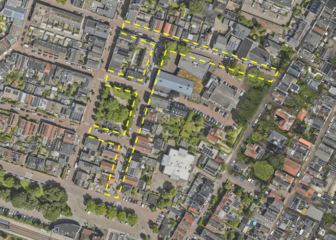 Luchtfoto projectgebied